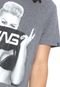 Camiseta WG Estampada Cinza - Marca WG Surf
