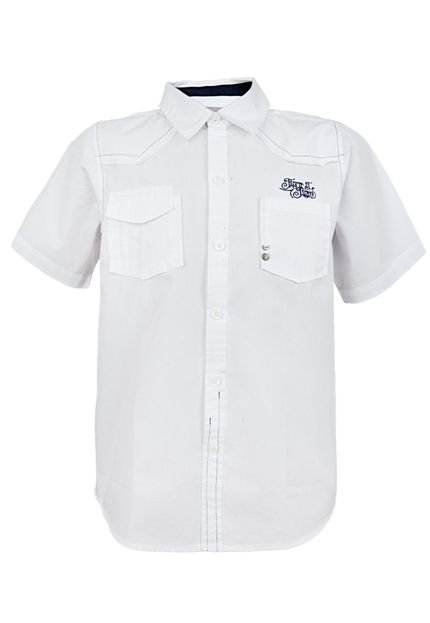 Camisa Tigor T. Tigre Bolso Branca - Marca Tigor T. Tigre