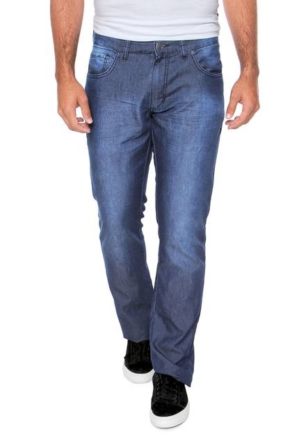 Calça Jeans Von Dutch  Reta Azul - Marca Von Dutch 