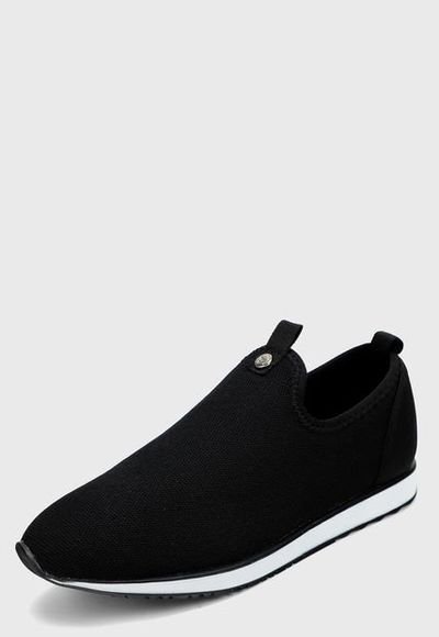Tenis Negro Blanco Via Uno Compra Ahora Dafiti Colombia