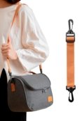 Bolsa Térmica Alça Transversal Casual Esporte Fitness Moda Moderna Espaçosa Resistente Reforçada Bolsinha Alta Temperatura Impermeavel Básica Dia a Dia Lancheira Passeio Viagem Escolar - Marca Meimi Amores