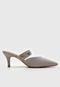 Scarpin Mule Vizzano Liso Branco - Marca Vizzano