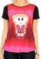 Blusa Lucy in The Sky Logo Preta - Marca Lucy in The Sky