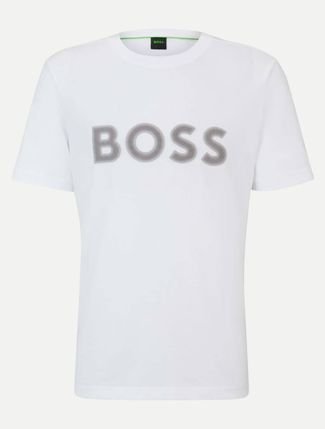 Camiseta Hugo Boss Regular Tee 1 Mesh Branca