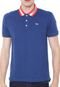 Camisa Polo Tommy Jeans Reta Tipped Collar Azul - Marca Tommy Jeans
