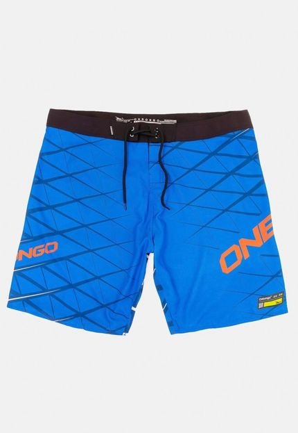 Boardshort Onbongo Plus Size Cel Azul - Marca Onbongo
