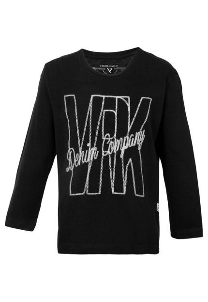 Camiseta VR KIDS Preta - Marca VRK KIDS