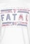 Camiseta Fatal Surf Estampada Branca - Marca Fatal Surf