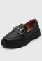 Mocassim Vizzano Fivela Preto - Marca Vizzano