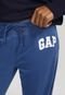 Calça de Moletom GAP Jogger Logo Azul - Marca GAP