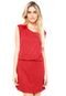 Vestido Ellus Curto Decote Vermelho - Marca Ellus