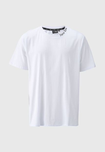 Camiseta New Era Reta Core Branca - Marca New Era