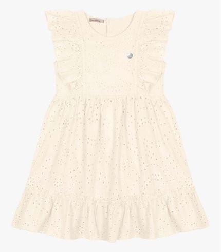 Vestido Infantil Em Laise Trick Nick Bege - Marca Trick Nick