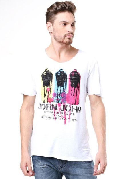 Camiseta John John Spray Branca - Marca John John