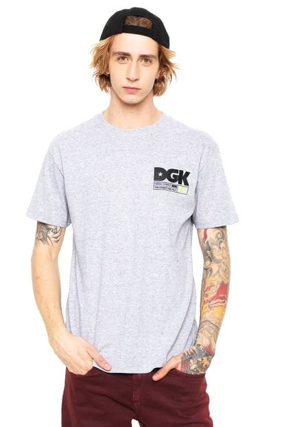 Camiseta DGK High Vibes Cinza - Marca DGK