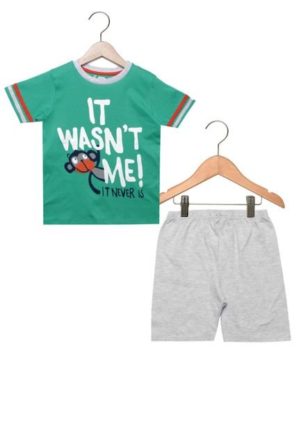 Pijama Have Fun Never Infantil Verde - Marca Have Fun