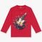 Camiseta Infantil Menino Kyly Estampa de Guitarra Vermelho - Marca Kyly