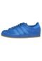 Tênis Couro adidas Originals Superstar NJ Azul - Marca adidas Originals