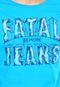 Camiseta Fatal J Estampada 13597 Azul - Marca Fatal Surf