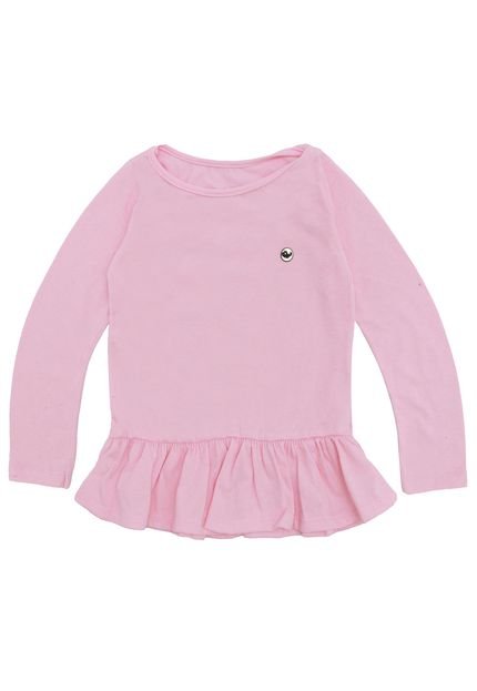 Blusa Marisol Menina Babado Rosa - Marca Marisol