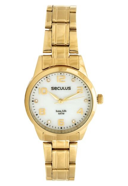 Relógio Seculus 28910LPSVDA1 Dourado - Marca Seculus