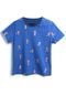 Camiseta Tommy Hilfiger Kids Menino Estampa Azul - Marca Tommy Hilfiger Kids