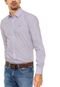 Camisa Colcci Padronagem Roxa - Marca Colcci