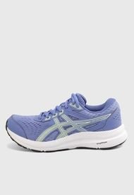 Tenis Running Azul Zafiro-Amarillo Pastel asics Gel-Contend 8