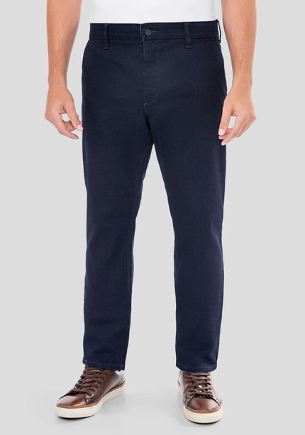 Calça Jeans Masculina Reta Chino com Elasticidade - Marca Hangar 33