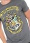 Camiseta Sideway Harry Potter Manga Curta Hogwarts Grafite - Marca Sideway Harry Potter