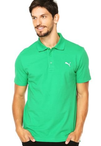 Camisa Polo Puma Verde - Compre | Dafiti