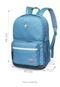 Mochila Azul Hang Loose Modelo Tahu Lisa Unissex - Marca Hang Loose