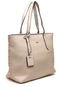 Bolsa Sacola Gash Grande Tachas Nude - Marca Gash