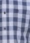 Camisa Timberland Quadriculada Salt Azul/Branca - Marca Timberland