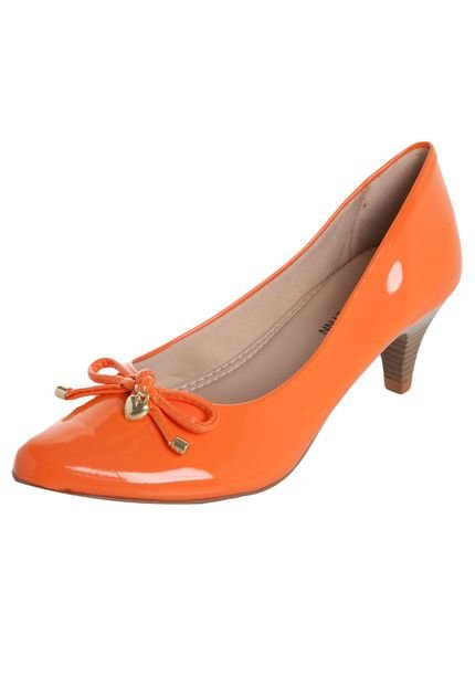 Scarpin Anna Flynn Laranja - Marca Anna Flynn