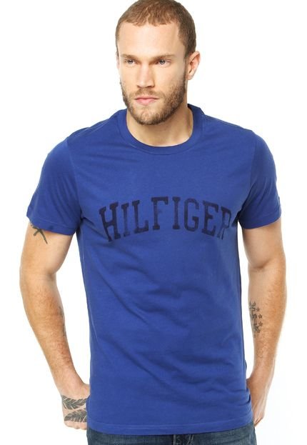 Camiseta Tommy Hilfiger Basic Azul - Marca Tommy Hilfiger