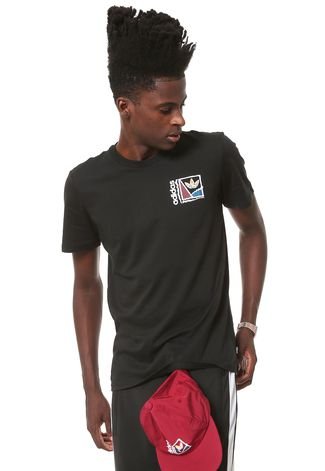Camiseta adidas Skateboarding Zanger Tee Preta