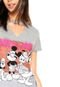 Blusa Cativa Disney Rock Cinza - Marca Cativa Disney