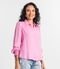 Camisa Feminina Manga Longa Punho Lastex Select Rosa - Marca Select