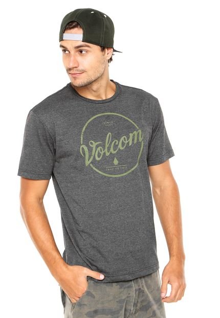 Camiseta Volcom Freeway Cinza - Marca Volcom