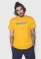 Camiseta Element Blazin 3D Amarela - Marca Element