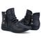 Bota cano curto Flat conforto  SB Shoes R.258B Preto - Marca SB Shoes