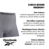 Kit C/10 Cuecas Reebok Boxer Classic Microfibra Sortido - Marca Reebok