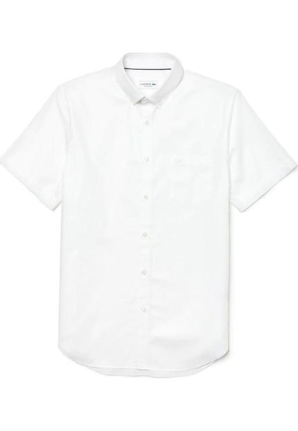 Camisa Lacoste Regular Fit Branco - Marca Lacoste