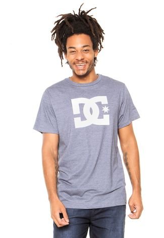 Camiseta DC Shoes Pack Heather Star Tall Azul