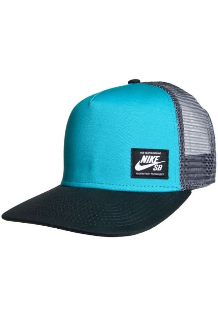 Boné Nike Sb Lockup Trucker Azul - Marca Nike SB