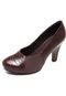 Scarpin Piccadilly Salto Cone Marrom - Marca Piccadilly