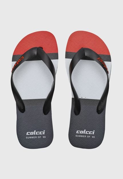 Chinelo Colcci Lines Preto - Marca Colcci