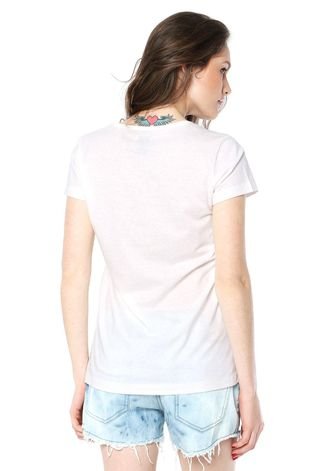 Camiseta Colcci Delicate Off-white