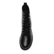 Bota Coturno Feminina Cadarço Via Marte 089-001 - Marca Via Marte